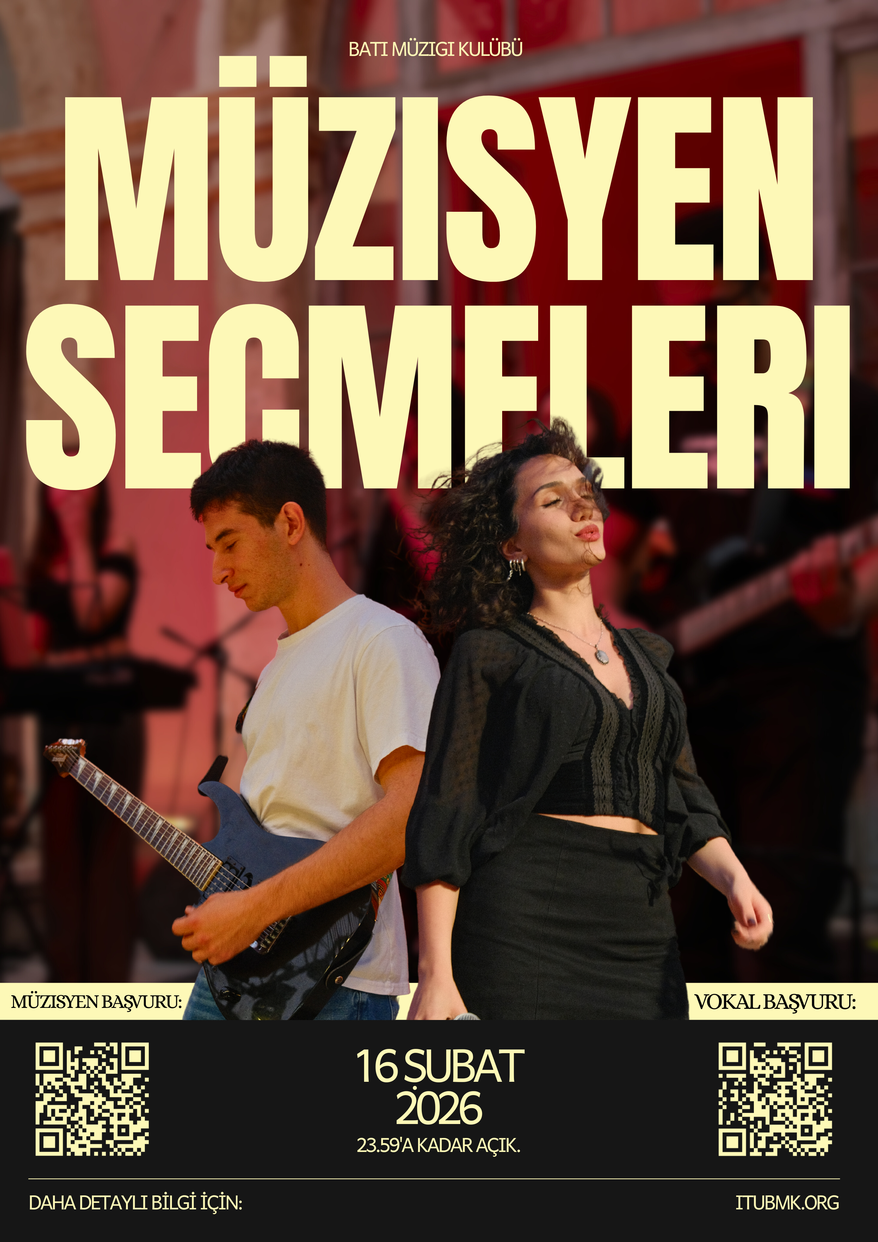2026 Bahar Müzisyen Seçmeleri
